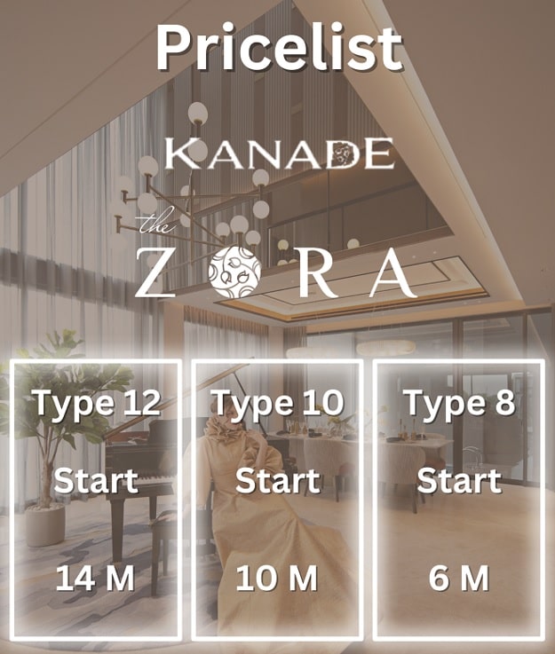 Pricelist Zora Kanade