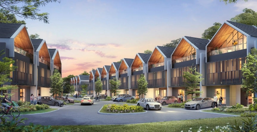 Lingkungan Cluster Strozzi Summarecon