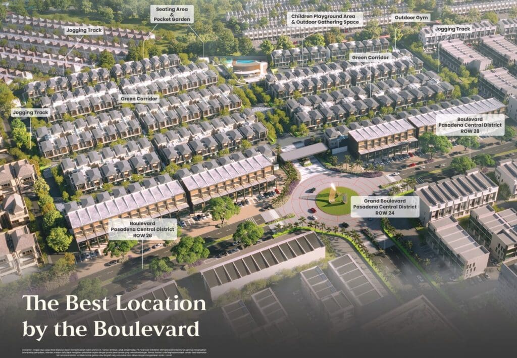 Lokasi Pasadena Village