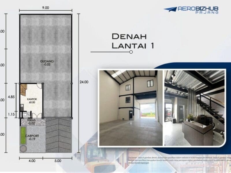 Denah lantai 1