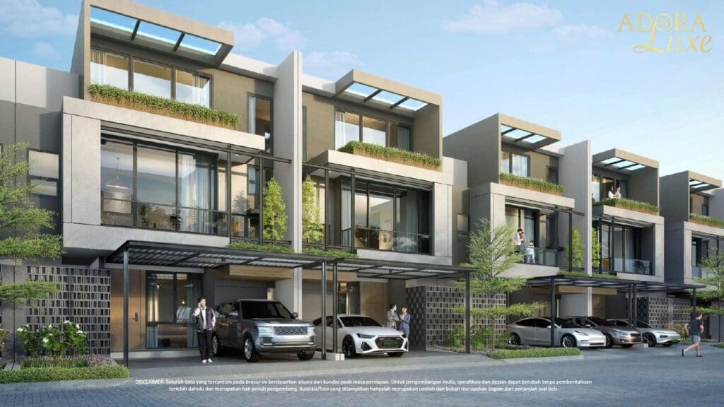 Facade samping Adora Luxe Terravia