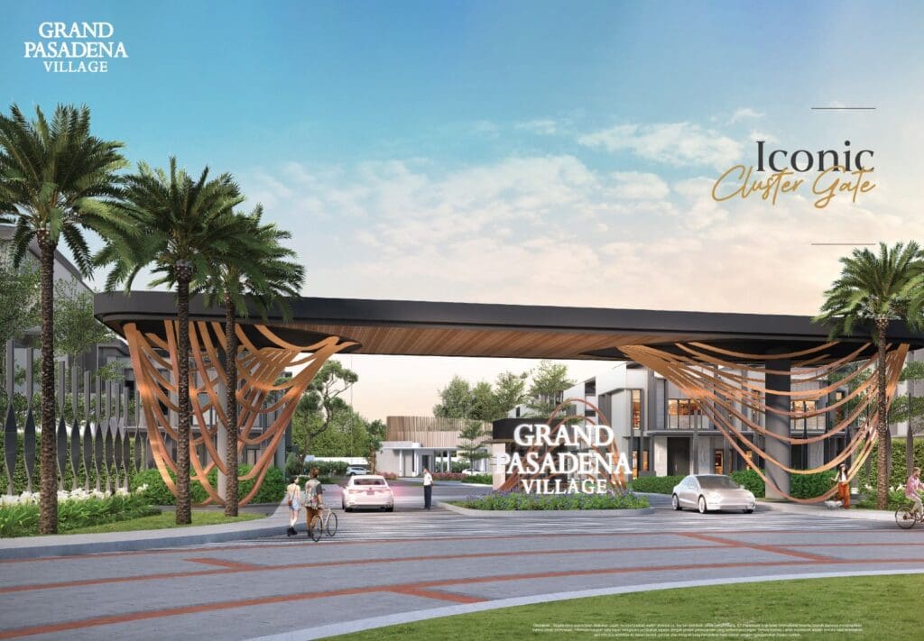 Gate Pasadena Village Paramount land