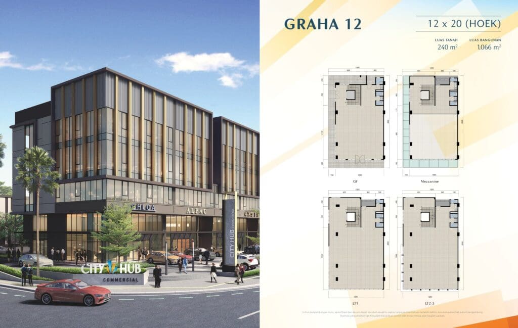 Type Graha 12 City Hub Commercial