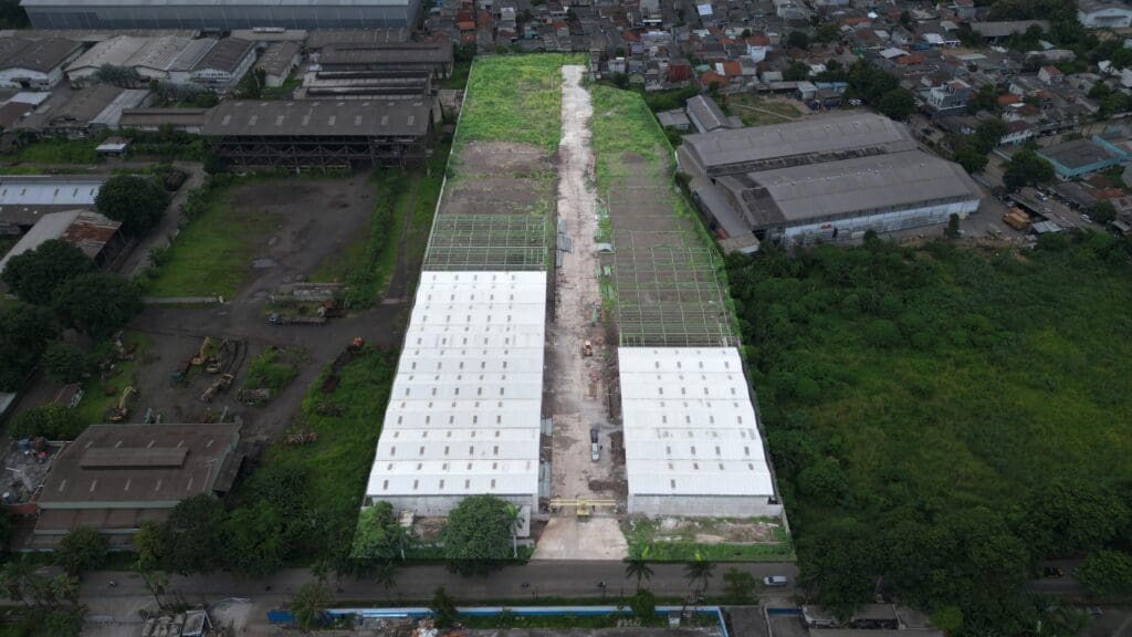Kawasan gudang industri manis