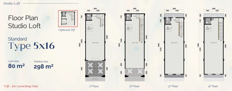 Floorplan Studio Loft